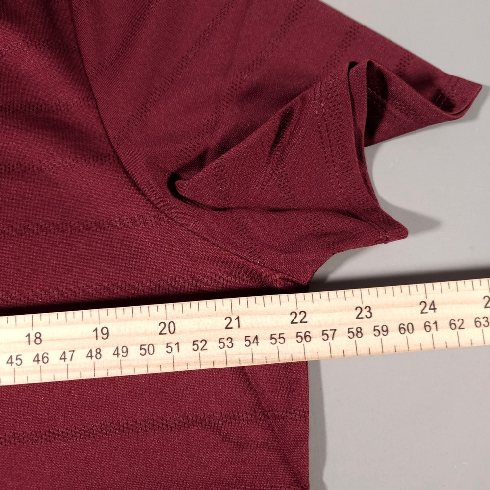 Callaway Polo Shirt‎ Womens XL Zinfandel Burgundy Opti-Dri Golf Top CGW437SU - Picture 5 of 7